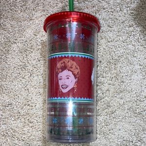 FINAL DROP🚨NWOT Golden Girls Christmas Holiday Cold Cup